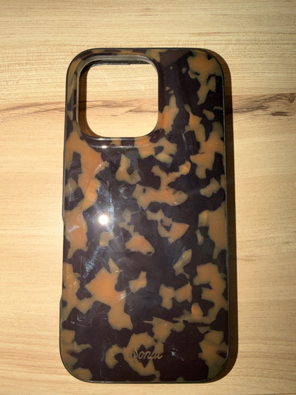 Sonix Brown and Black Tortoise iPhone Case